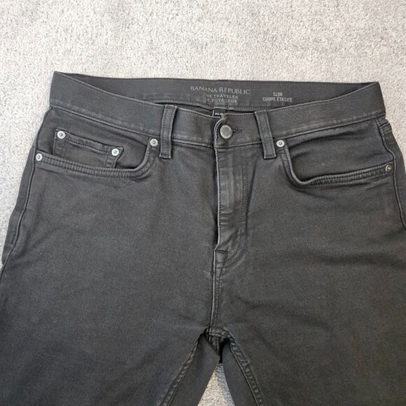 Men's Banana Republic Slim Fit "The Traveler" Pants 31x32 - Picture 5 of 9